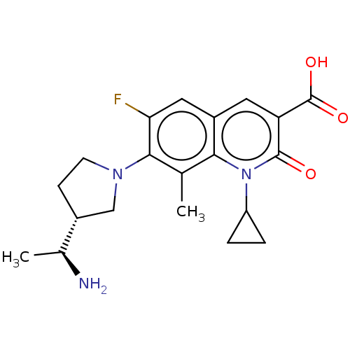 Chemical structure of BindingDB Monomer ID 50542205