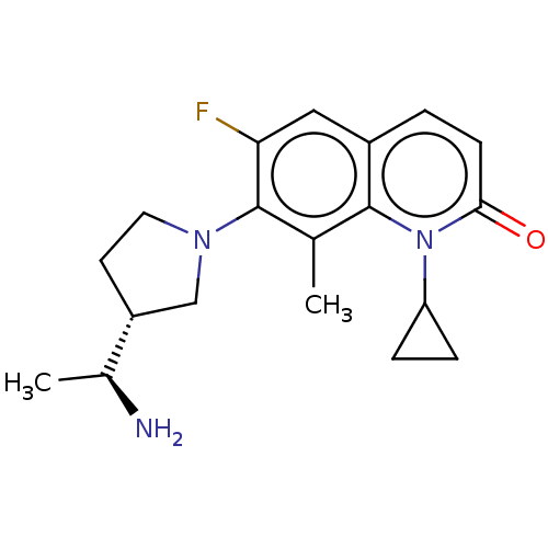 Chemical structure of BindingDB Monomer ID 50542206