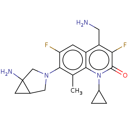 Chemical structure of BindingDB Monomer ID 50542207