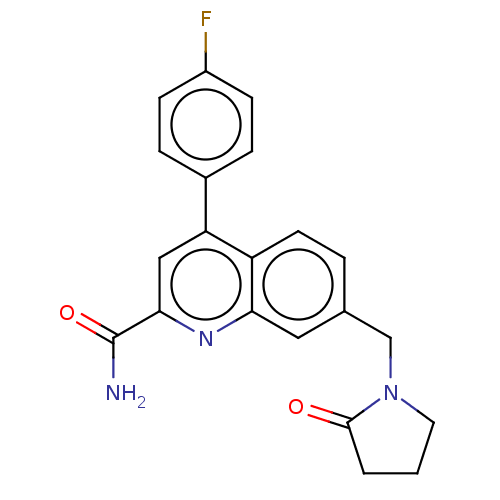 Chemical structure of BindingDB Monomer ID 50542316