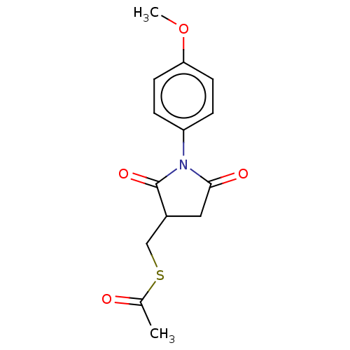 Chemical structure of BindingDB Monomer ID 50542707