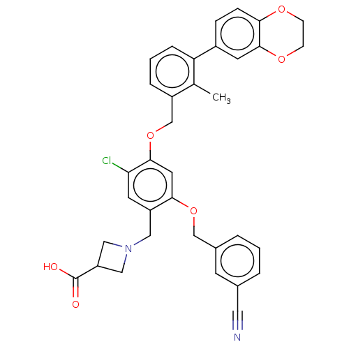 Chemical structure of BindingDB Monomer ID 50542947