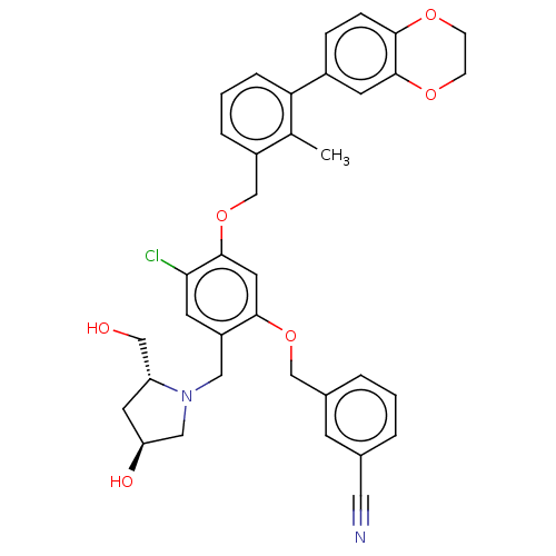 Chemical structure of BindingDB Monomer ID 50542949