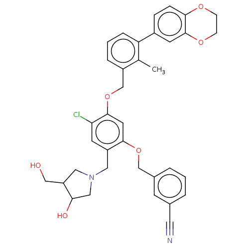 Chemical structure of BindingDB Monomer ID 50542951