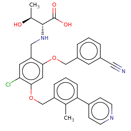 Chemical structure of BindingDB Monomer ID 50542970