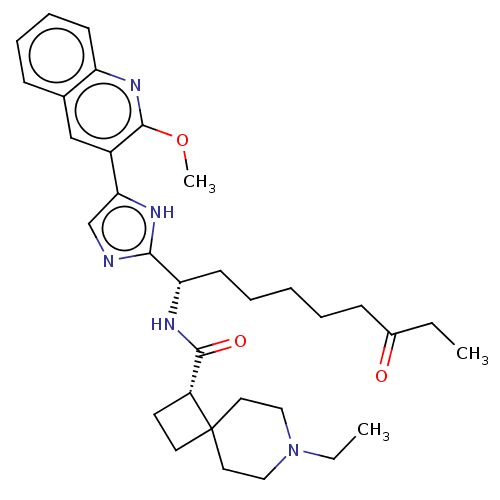 Chemical structure of BindingDB Monomer ID 50543640