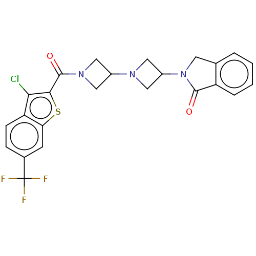 Chemical structure of BindingDB Monomer ID 50545543