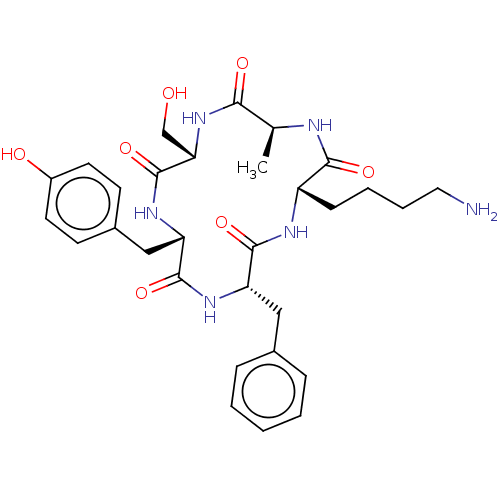 Chemical structure of BindingDB Monomer ID 50550644