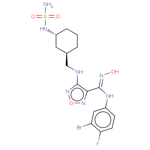 Chemical structure of BindingDB Monomer ID 50551146