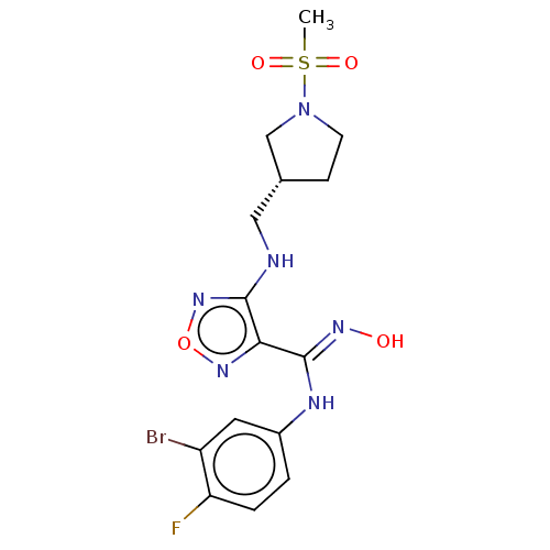 Chemical structure of BindingDB Monomer ID 50551169