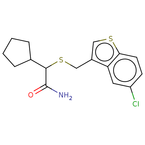 Chemical structure of BindingDB Monomer ID 50551740