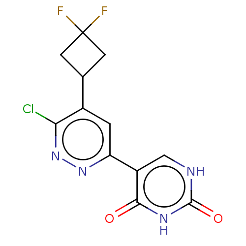 Chemical structure of BindingDB Monomer ID 50552110
