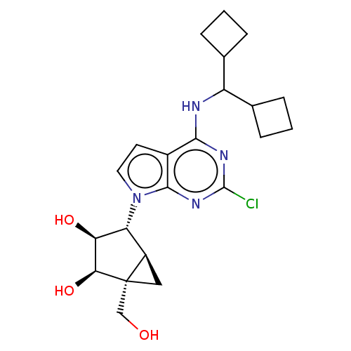 Chemical structure of BindingDB Monomer ID 50554190