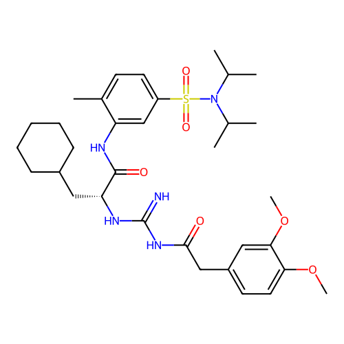 Chemical structure of BindingDB Monomer ID 50555171