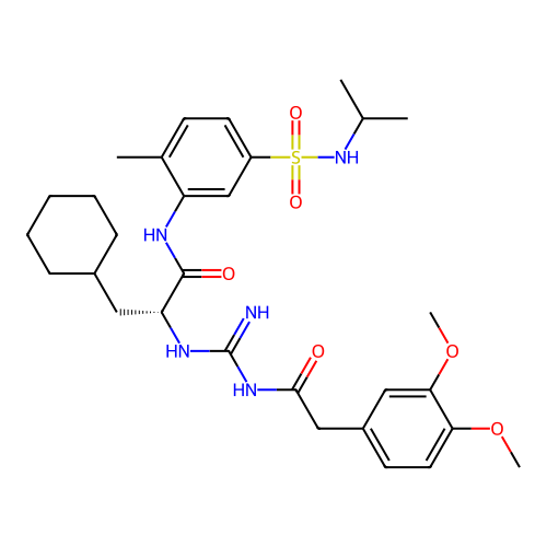 Chemical structure of BindingDB Monomer ID 50555172