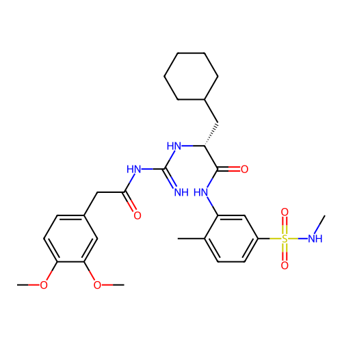 Chemical structure of BindingDB Monomer ID 50555173
