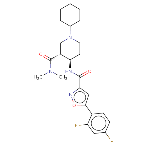 Chemical structure of BindingDB Monomer ID 50555296