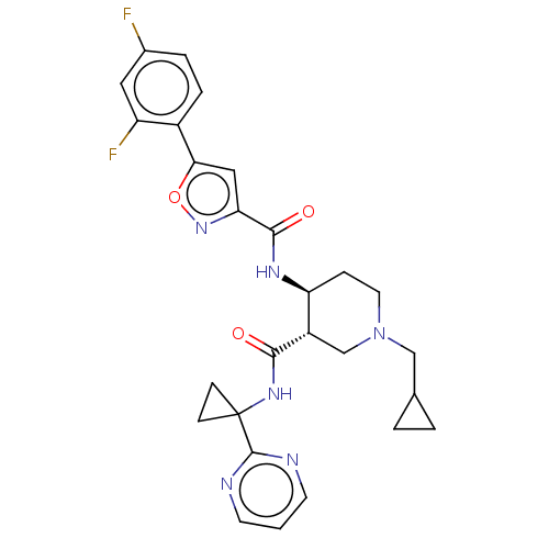 Chemical structure of BindingDB Monomer ID 50555343
