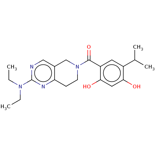 Chemical structure of BindingDB Monomer ID 50555421