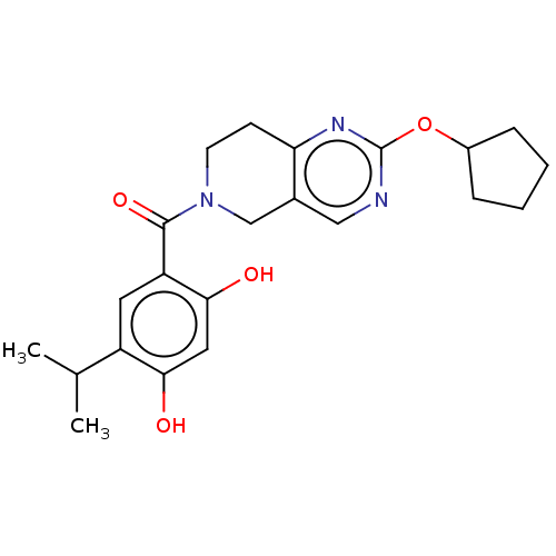 Chemical structure of BindingDB Monomer ID 50555436