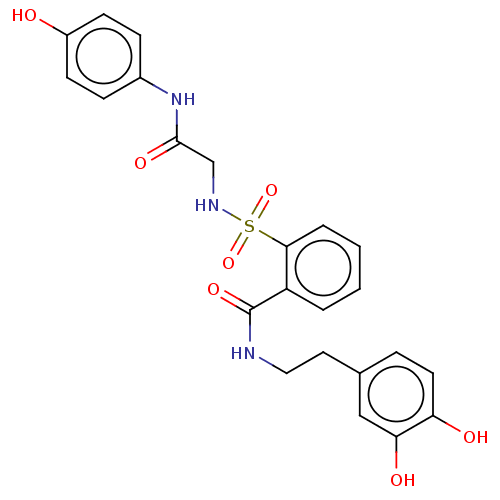 Chemical structure of BindingDB Monomer ID 50555693