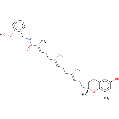 Chemical structure of BindingDB Monomer ID 50555734