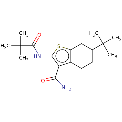 Chemical structure of BindingDB Monomer ID 50556199