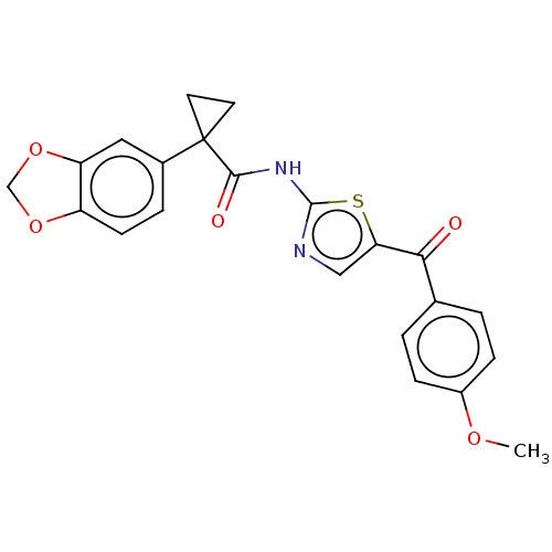 Chemical structure of BindingDB Monomer ID 50556422