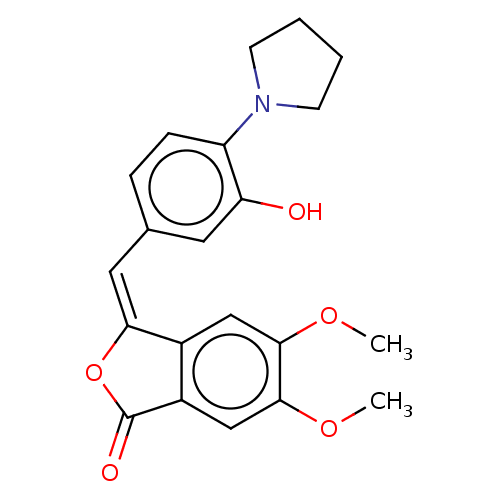 Chemical structure of BindingDB Monomer ID 50557521