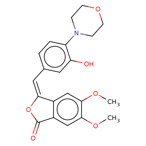 Chemical structure of BindingDB Monomer ID 50557525