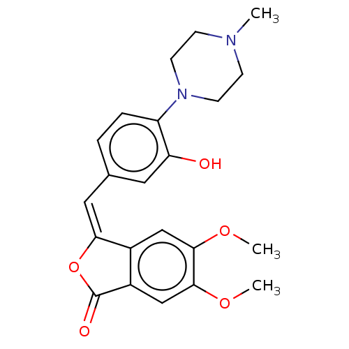 Chemical structure of BindingDB Monomer ID 50557526