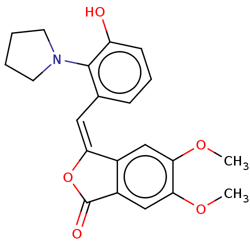 Chemical structure of BindingDB Monomer ID 50557528