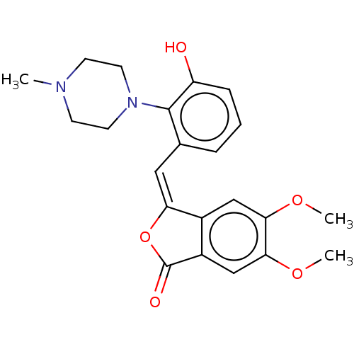 Chemical structure of BindingDB Monomer ID 50557529