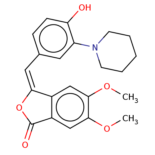 Chemical structure of BindingDB Monomer ID 50557533