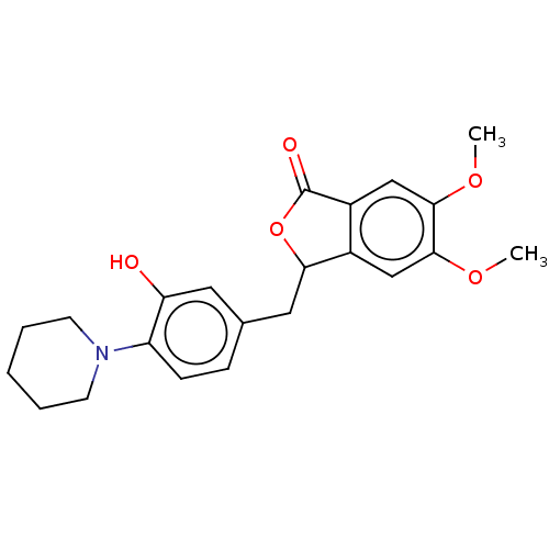 Chemical structure of BindingDB Monomer ID 50557536