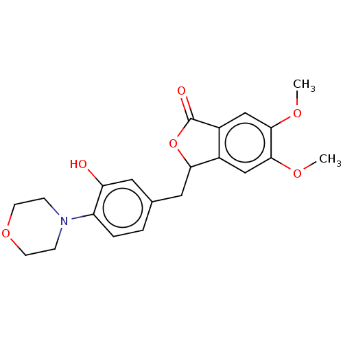 Chemical structure of BindingDB Monomer ID 50557537