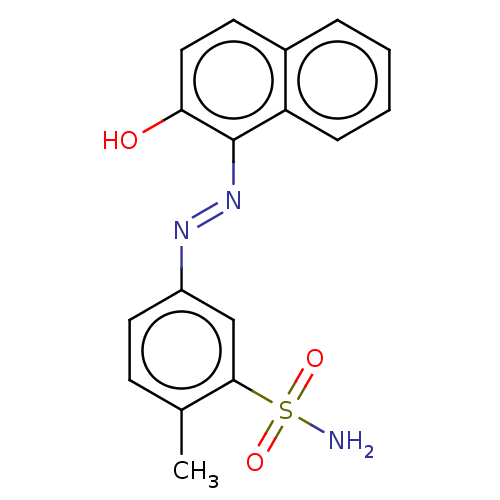 Chemical structure of BindingDB Monomer ID 50560154