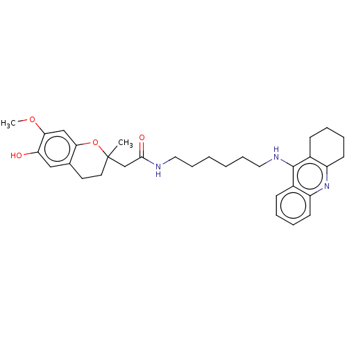 Chemical structure of BindingDB Monomer ID 50560209