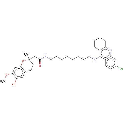 Chemical structure of BindingDB Monomer ID 50560217