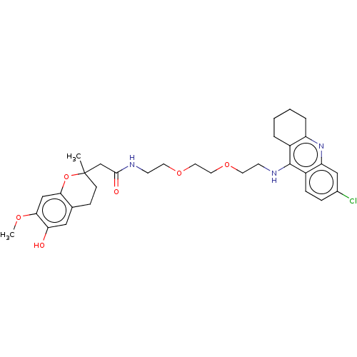 Chemical structure of BindingDB Monomer ID 50560219