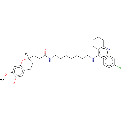 Chemical structure of BindingDB Monomer ID 50560221