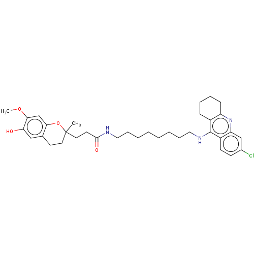 Chemical structure of BindingDB Monomer ID 50560222