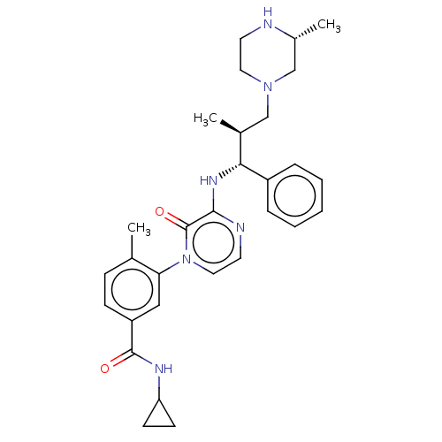 Chemical structure of BindingDB Monomer ID 50560253
