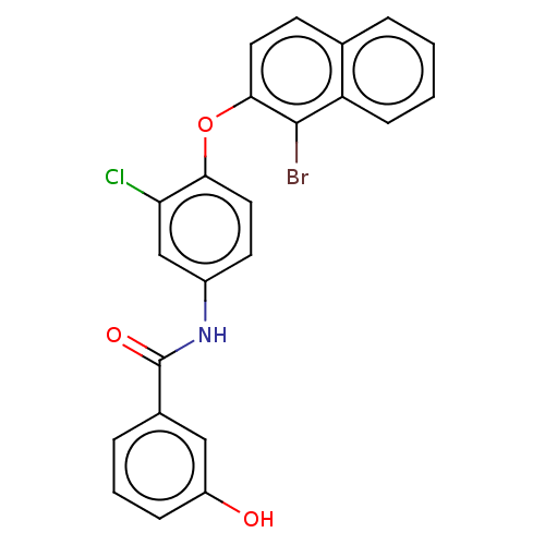 Chemical structure of BindingDB Monomer ID 50560436