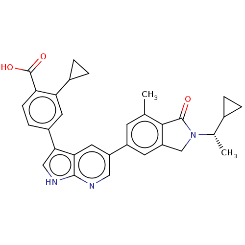 Chemical structure of BindingDB Monomer ID 50561854