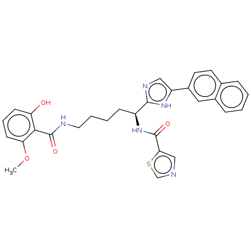 Chemical structure of BindingDB Monomer ID 50561977