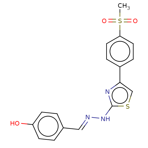 Chemical structure of BindingDB Monomer ID 50562259