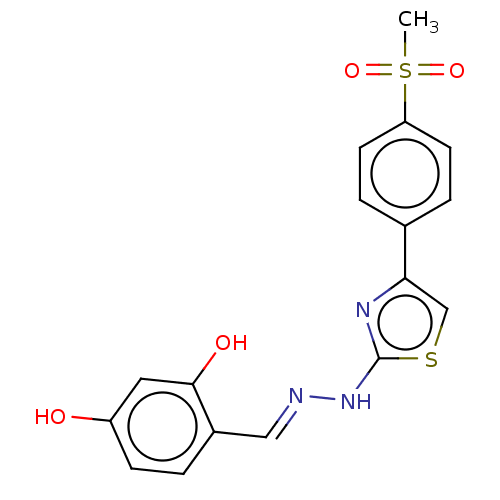 Chemical structure of BindingDB Monomer ID 50562261