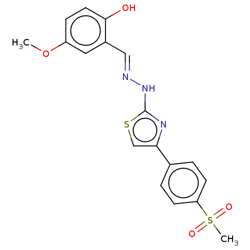 Chemical structure of BindingDB Monomer ID 50562262