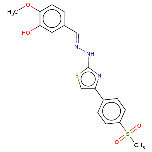 Chemical structure of BindingDB Monomer ID 50562263